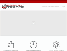 Tablet Screenshot of independenttrader.com